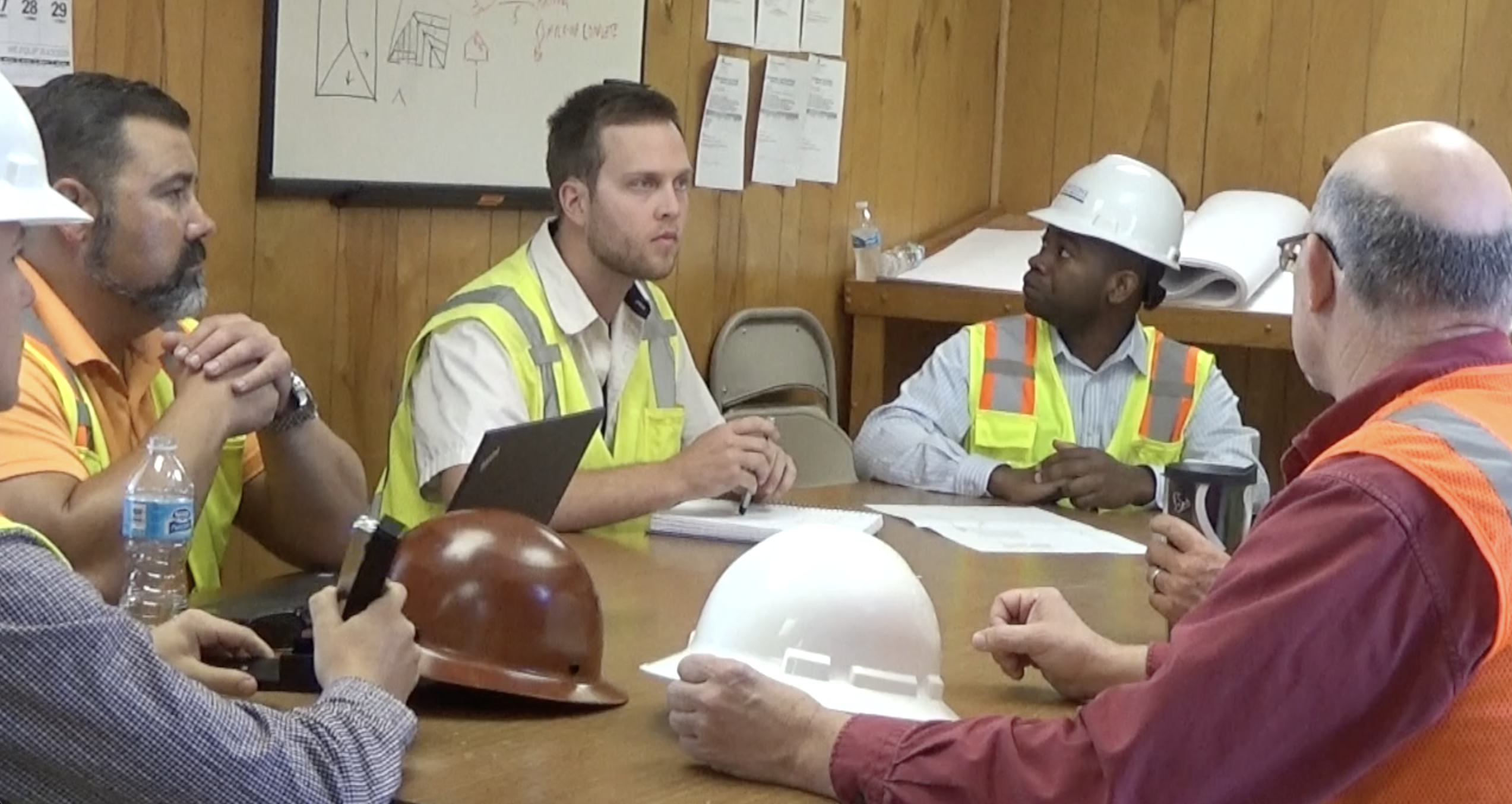 Site-specific safety training production